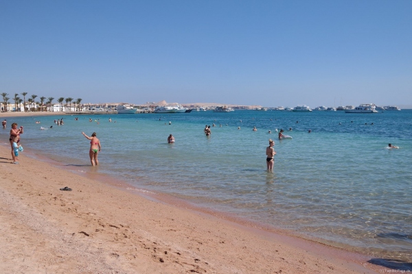 2014 Ägypten Hurghada Hotel Strand